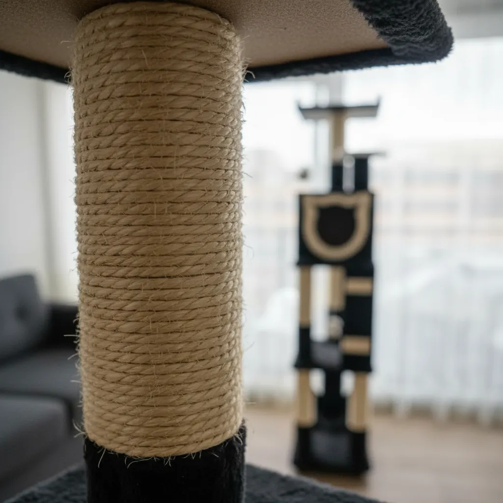 Gimnasio Rascador Gatos Torre 5 Niveles 1.70 cm miniatura 2