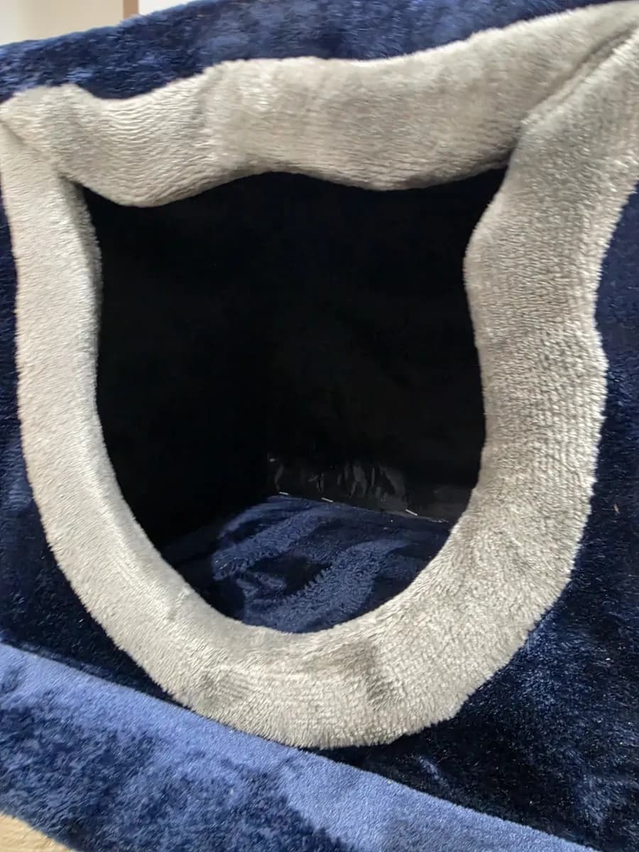 Gimnasio Rascador Gatos Con Casa Cueva 2 Niveles miniatura 5