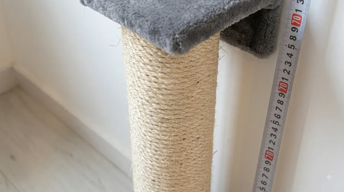 Poste Rascador Para Gatos De Pared 90cm miniatura 3