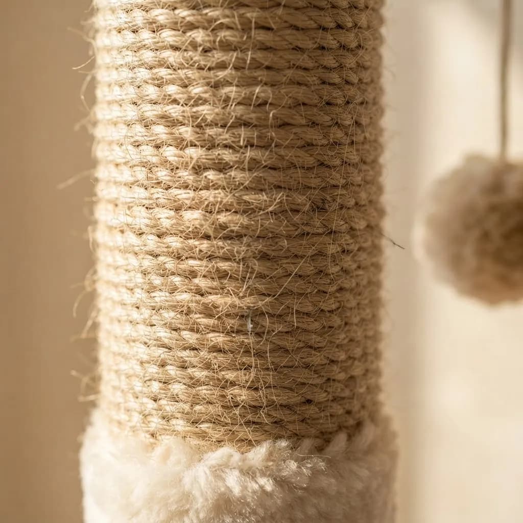 Gimnasio Rascador Para Gatos Con 2 Casas Y 5 Niveles miniatura 4